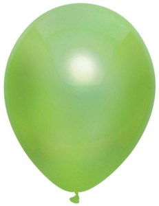 ballonnen-metallic-licht-groen-30cm-groen